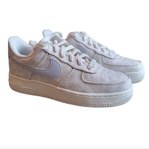 Nike Air Force 1 '07 SE Multi-color Sail Sandrift Football Gray Women's 7